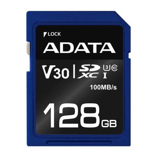 ADATA Premier Pro SDXC 128 GB Class 10 UHS-I/U3 V30