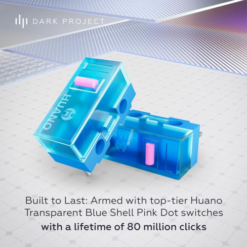 Dark Project Novus SE Wireless Gaming myszka Oburęczny RF Wireless + USB Type-C Optyczny 26000 DPI-24448947
