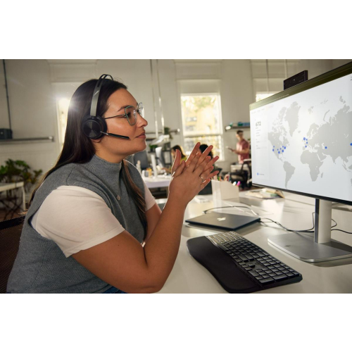 Słuchawki Poly Voyager Focus 2 z certyfikatem Microsoft Teams USB-C-C Headset + USB-C/A Adapter 9T9J4AA#AC3-24449445