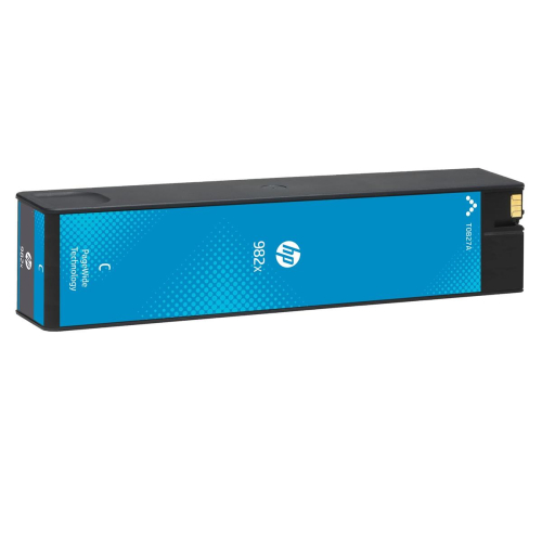 HP Oryginalny błękitny wkład atramentowy 982X PageWide o dużej pojemności-24460729