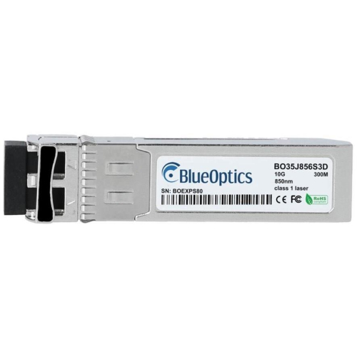 BlueOptics J9150D-BO moduł przekaźników sieciowych Swiatłowód 10000 Mbit/s SFP+ 850 nm