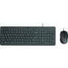 Zestaw klawiatura i mysz Classic 150 przewodowy czarny 240J7AA#ABB