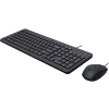 Zestaw klawiatura i mysz Classic 150 przewodowy czarny 240J7AA#ABB-24524942
