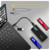 EEM2-SD2B Obudowa zewnętrzna aluminiowa bezśrubowa USB-A/C 3.2 Gen2 M.2 NVMe/SATA wyświetlacz LED, czarny-24526634