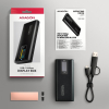 EEM2-SD2B Obudowa zewnętrzna aluminiowa bezśrubowa USB-A/C 3.2 Gen2 M.2 NVMe/SATA wyświetlacz LED, czarny-24526636