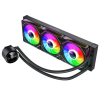GameMax ICEBURG 360 DIGITAL BK system chłodzenia komputerów Procesor Chłodnica cieczy all-in-one 12 cm Czarny 1 szt.-