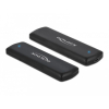 DeLOCK Obudowa zewnętrzna USB Type-C na M.2 NVMe PCIe lub SATA SSD - Beznarzędziowa