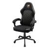 COUGAR CGR-FXF-GLB Uniwersalny fotel dla gracza Obite siedzisko Czarny, Złoto-24546510