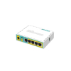 Mikrotik hEX PoE lite ruter Fast Ethernet Biały