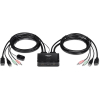 Trendnet TK-220DPI przełącznik KVM Czarny-24553135