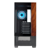 Cooler Master Elite 690 Wood Midi Tower Czarny-24563372