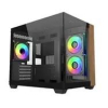 Cooler Master Elite 481 Wood Mini Tower Czarny