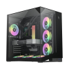 GameMax NEX C56 VC BK zabezpieczenia & uchwyty komputerów Midi Tower Czarny-24563600