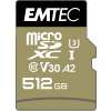 Emtec ECMSDM512GXC10SP pamięć flash 512 GB MicroSDXC UHS-I Klasa 10