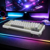 Inca IKG-455 klawiatura Gaming USB + RF Wireless + Bluetooth QWERTY Niemiecki Biały-24567477