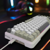 Inca IKG-455 klawiatura Gaming USB + RF Wireless + Bluetooth QWERTY Niemiecki Biały-24567479