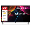 Sharp 43HL4265E Telewizor 109,2 cm (43") 4K Ultra HD Smart TV Wi-Fi Czarny