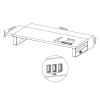 Equip 650881 uchwyt / stojak do monitorów Biurko Czarny-24582783
