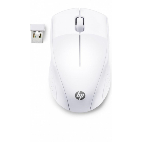 Mysz Classic 220 śnieżnobiała bezprzewodowa - 7KX12AA#ABB