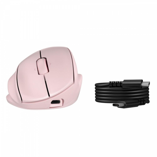 Mysz ergonomiczna Tilt 720M różowa - BH7N4AA#ABB-24526062