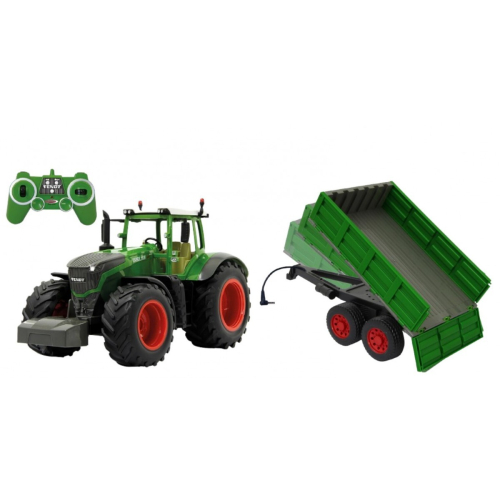 Zestaw traktor Fendt 1050 RC 1:16 ze zdalnie sterowaną przyczepą Jamara