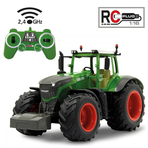 Zestaw traktor Fendt 1050 RC 1:16 ze zdalnie sterowaną przyczepą Jamara-24529099