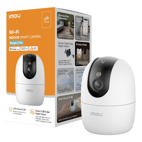 Imou Ranger 2 Pro 4K Kamera bezpieczeństwa IP Wewnętrzna 3840 x 2160 px Sufitowy/Biurko-24543936