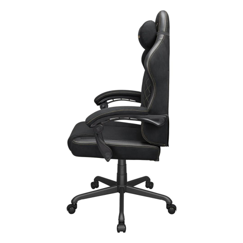 COUGAR CGR-FXF-GLB Uniwersalny fotel dla gracza Obite siedzisko Czarny, Złoto-24546505