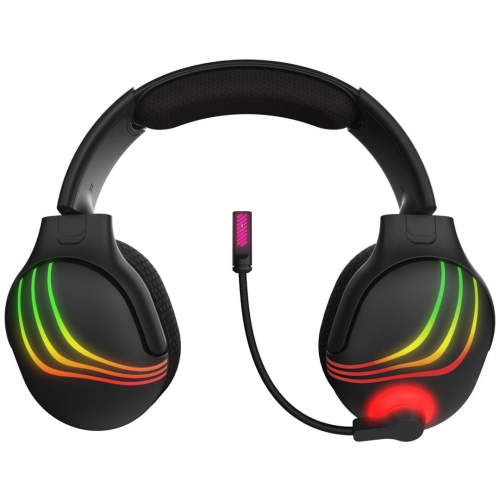 PDP 049-032-BK słuchawki/zestaw słuchawkowy Bezprzewodowy Opaska na głowę Gaming Bluetooth Czarny-24546742