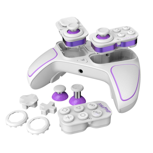 PDP 052-002-WH kontroler gier Fioletowy, Biały RF/USB Gamepad Analogowa/Cyfrowa PC, PlayStation 4, PlayStation 5-245467