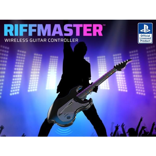 PDP Riffmaster Czarny, Szary Gitara Analogowa/Cyfrowa PC, PlayStation 4, PlayStation 5-24546851