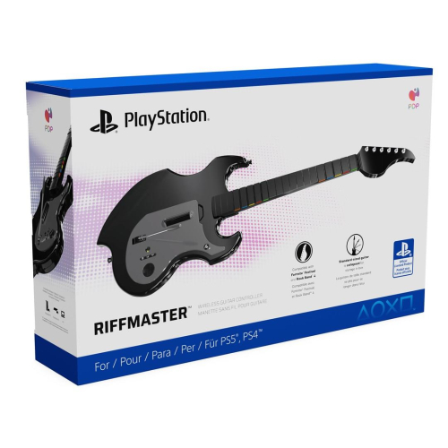 PDP Riffmaster Czarny, Szary Gitara Analogowa/Cyfrowa PC, PlayStation 4, PlayStation 5-24546862