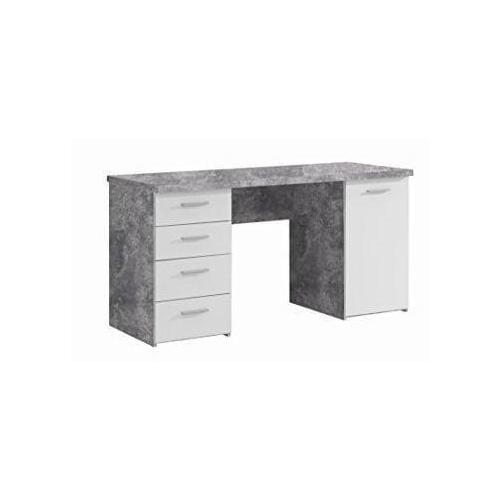 DESK CONCRETE LIGHT / WHITE MT926-C264