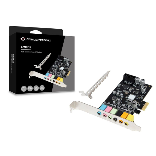 Conceptronic EMRICK15B karta dźwiękowa Wewnętrzny 7.1 kan. PCI-E x1-24552740