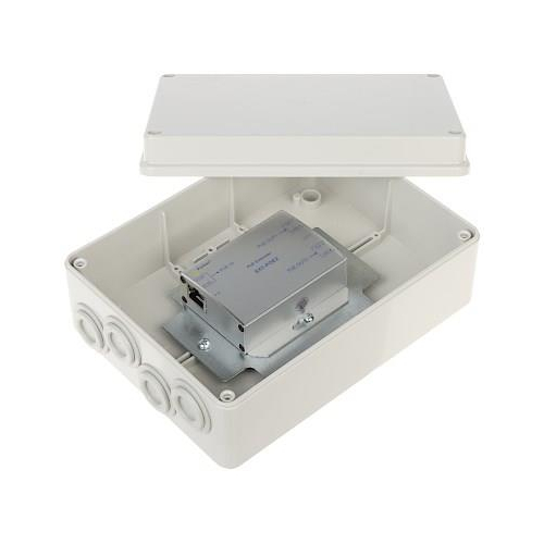 EXTENDER POE W OBUDOWIE HERMETYCZNEJ DO 2 KAMER IP Pulsar EXT-POE2H
