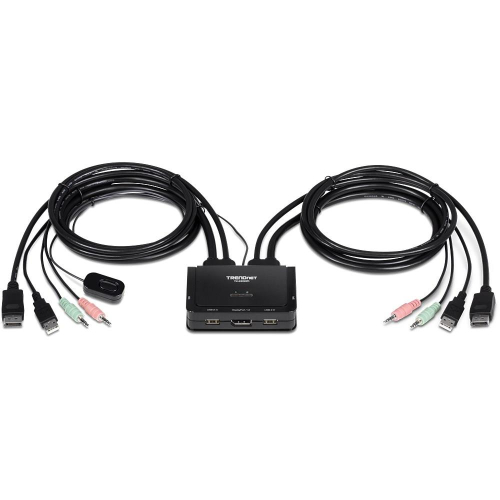 Trendnet TK-220DPI przełącznik KVM Czarny-24553135