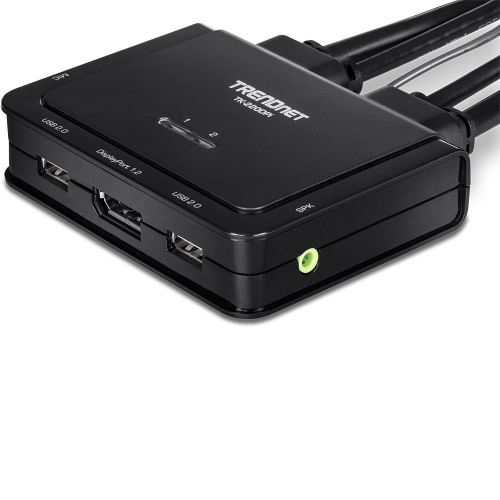 Trendnet TK-220DPI przełącznik KVM Czarny-24553137