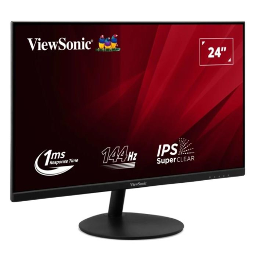 Viewsonic VA VA24E2-H monitor komputerowy 60,5 cm (23.8") 1920 x 1080 px Full HD LED Czarny