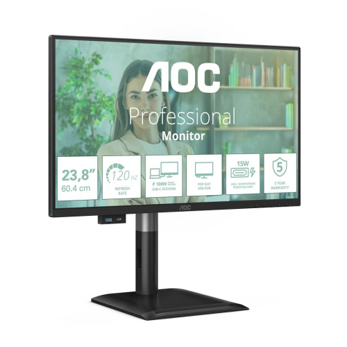 AOC 24P4CV monitor komputerowy 60,5 cm (23.8