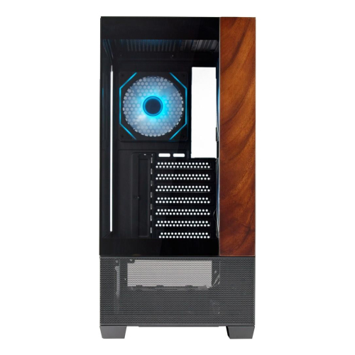 Cooler Master Elite 690 Wood Midi Tower Czarny-24563372