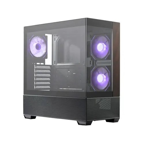 Cooler Master Elite 690 Wood Midi Tower Czarny-24563373