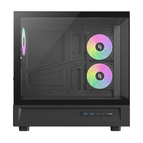 GameMax NEX C51 BK zabezpieczenia & uchwyty komputerów Czarny-24563478