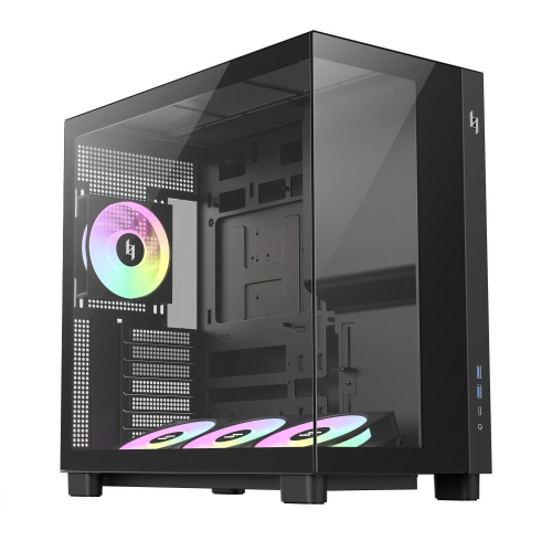 GameMax NEX C53 BK zabezpieczenia & uchwyty komputerów Czarny-24563485