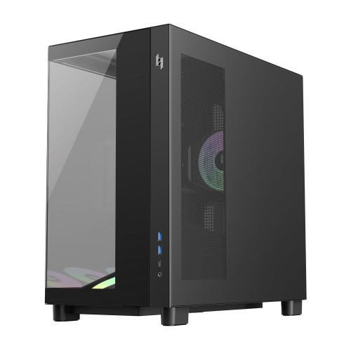 GameMax NEX C53 BK zabezpieczenia & uchwyty komputerów Czarny-24563493