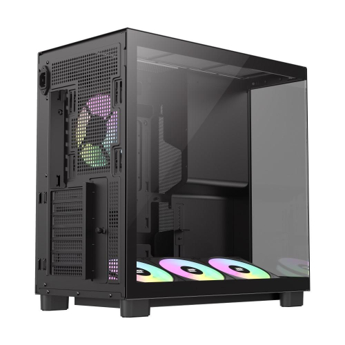 GameMax NEX C53 BK zabezpieczenia & uchwyty komputerów Czarny-24563495
