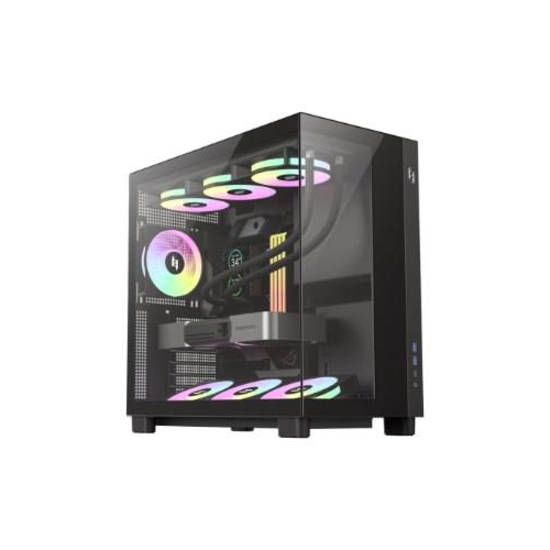 GameMax NEX C53 BK zabezpieczenia & uchwyty komputerów Czarny