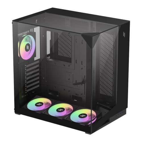 GameMax NEX C56 VC BK zabezpieczenia & uchwyty komputerów Midi Tower Czarny-24563603