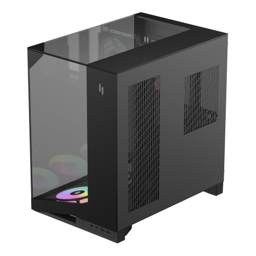 GameMax NEX C56 VC BK zabezpieczenia & uchwyty komputerów Midi Tower Czarny-24563608
