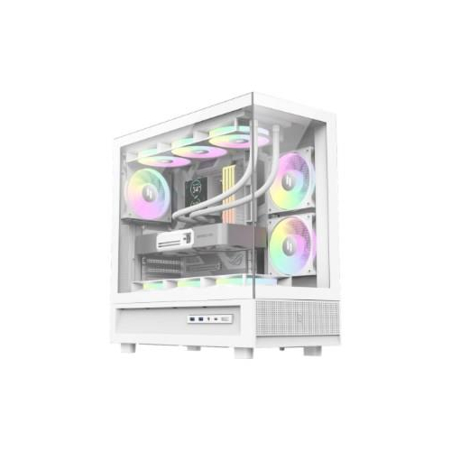 GameMax NEX C51 WH zabezpieczenia & uchwyty komputerów Biały