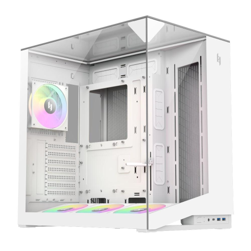 GameMax NEX C56 VC WH zabezpieczenia & uchwyty komputerów Midi Tower Biały-24563849